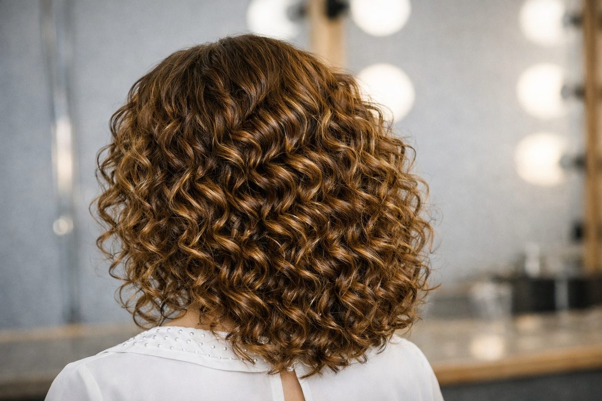 Natuerliche Locken — mobile Friseurin Eppelheim