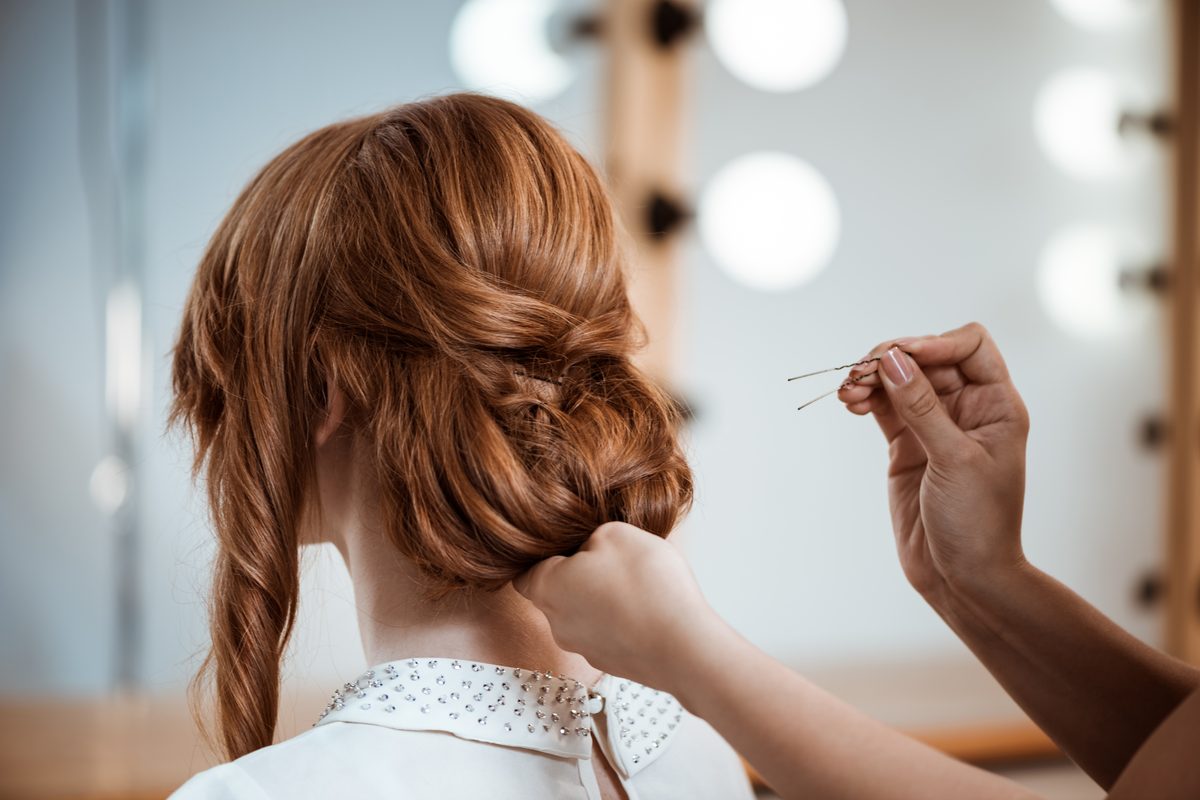 Festfrisur — mobile Friseurin Oftersheim
